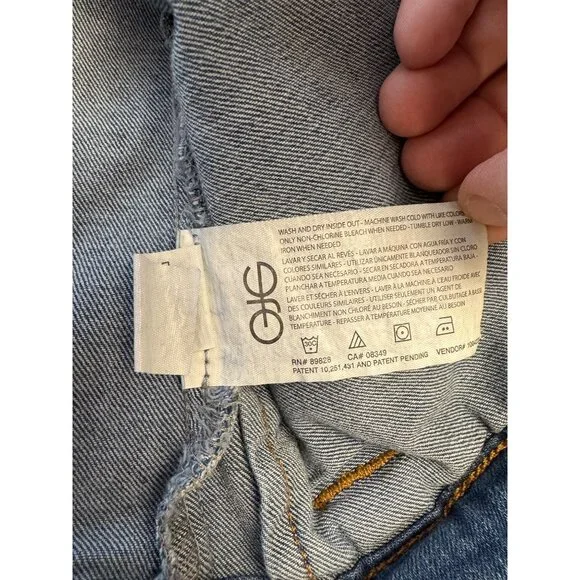 Social Standard By Sanctuary Denim Jacket Womens Size L Med Wash - Picture 4 of 9